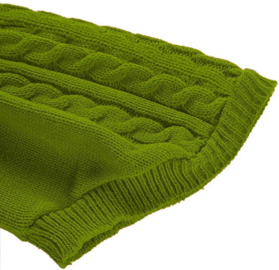 Knitted Turtleneck Pullover Sweater for Small Dogs - Warm Winter Apparel