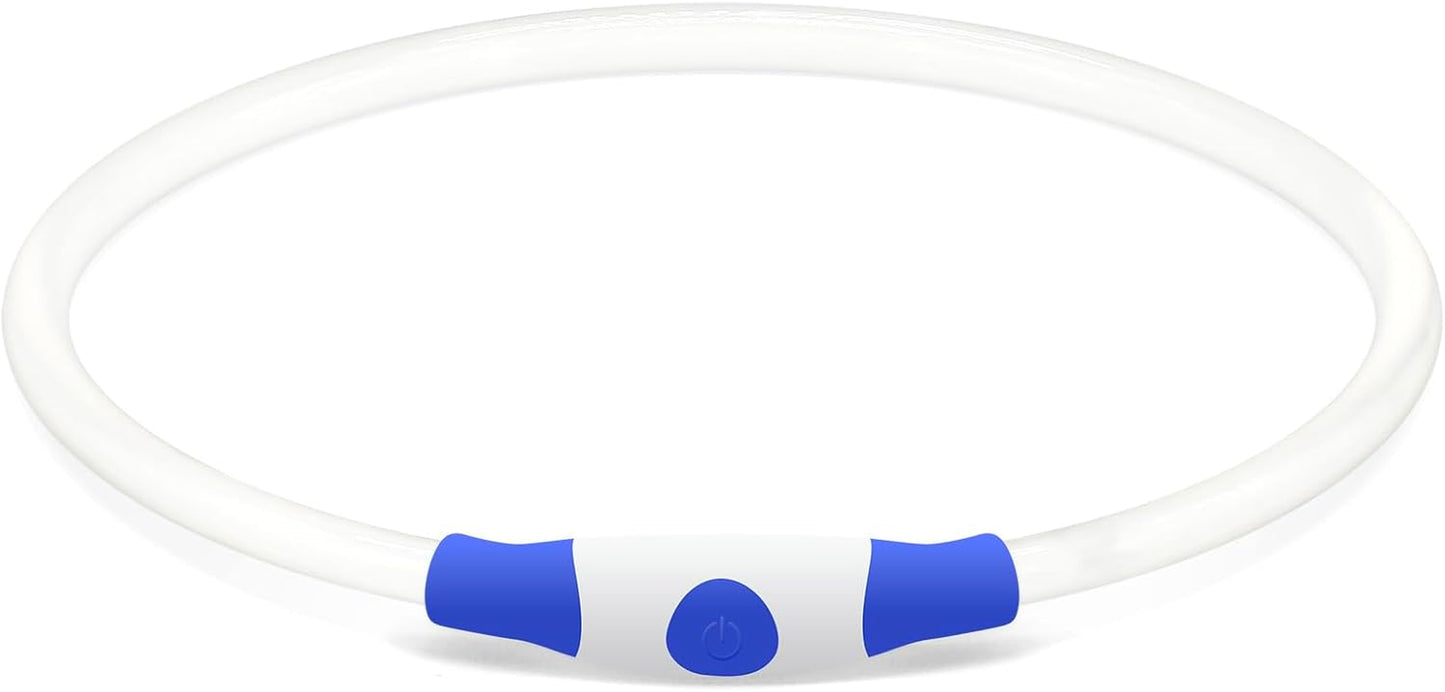 Light up Dog Collar,  USB Rechargeable Led Flash Dog Necklace