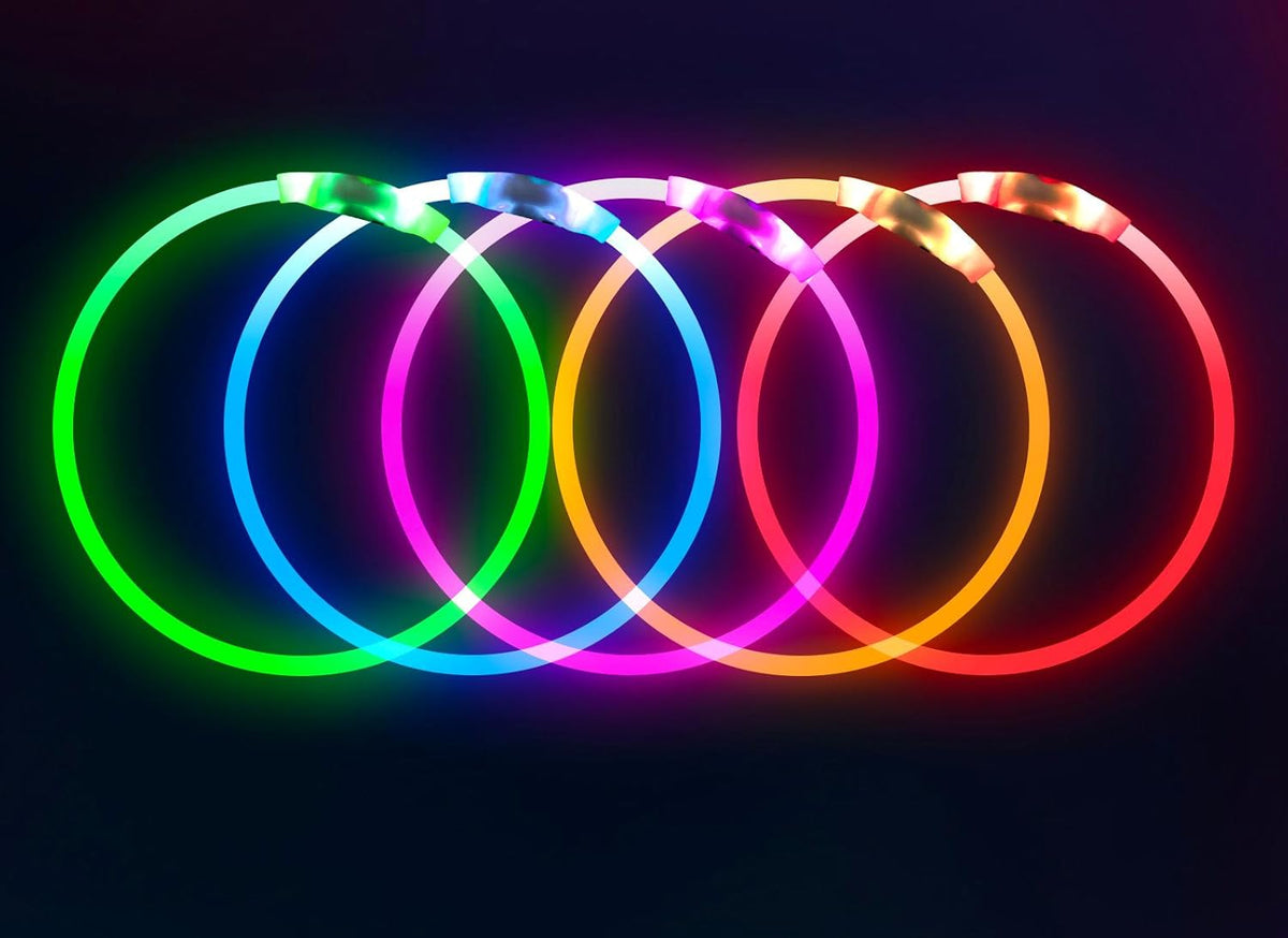 Light up Dog Collar,  USB Rechargeable Led Flash Dog Necklace